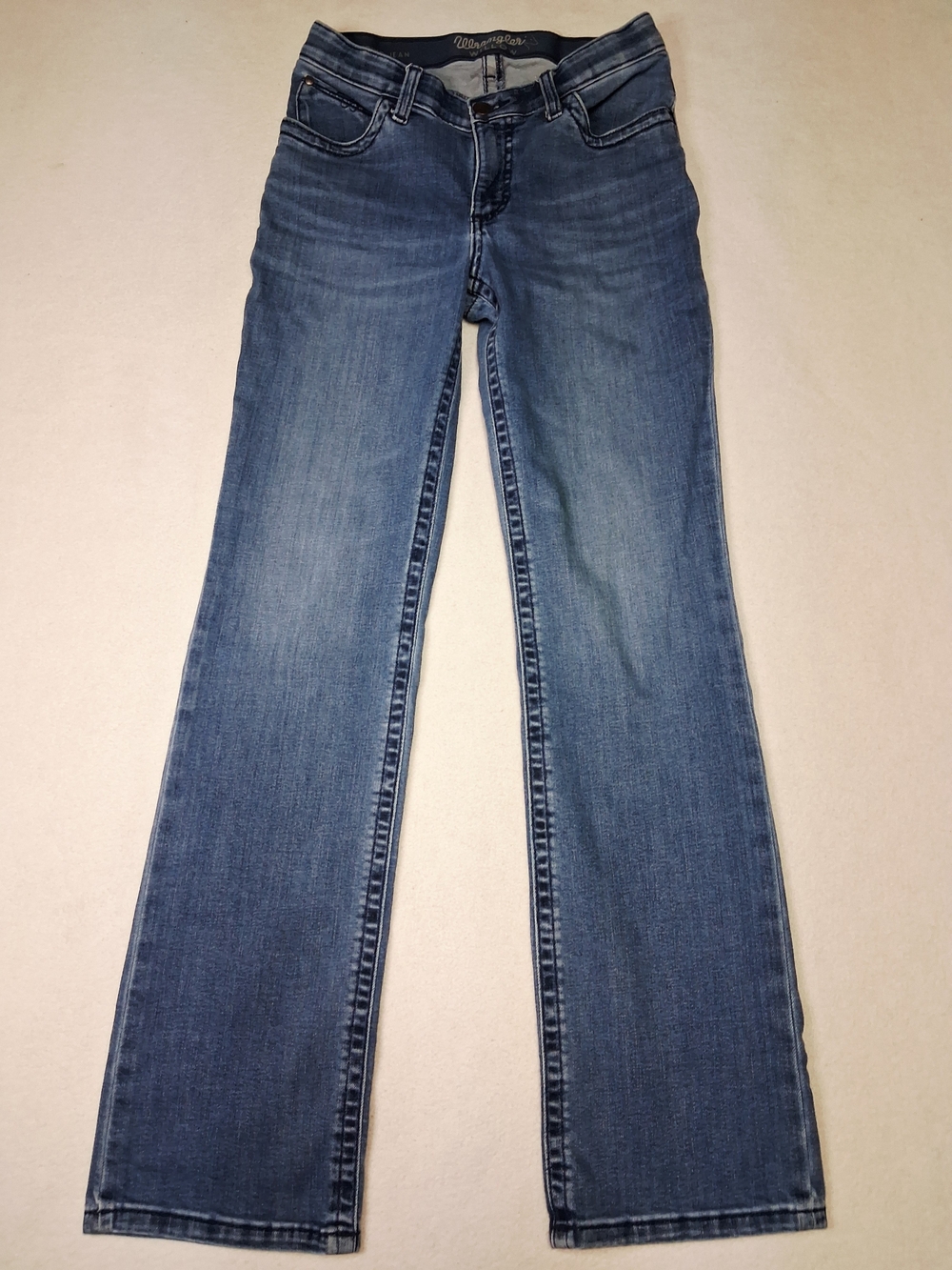 Wrangler Ultimate Riding Jean Indigo Wide Leg Jeans for Women